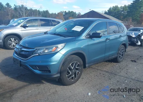 2016 Honda Cr-V Se z USA, uszkodzony, nr VIN 5J6RM4H46GL079686